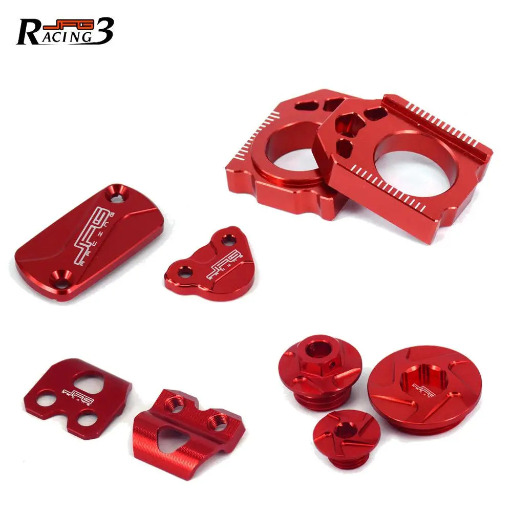 CNC Engine Timing Oil Plug Brake Fluid Reservoir Cap Chain A