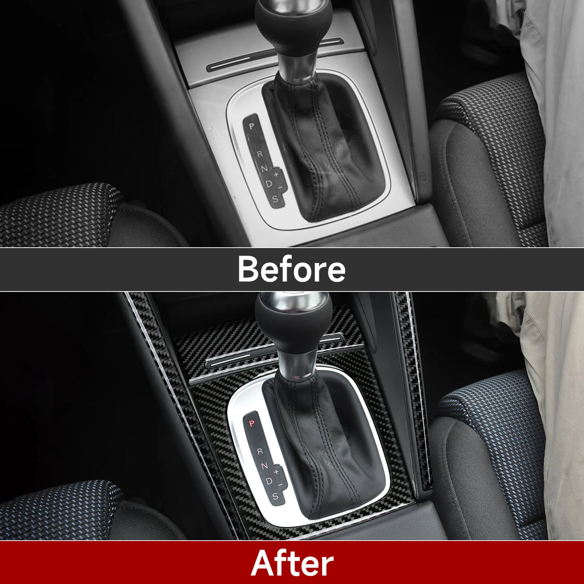 For Audi A3 S3 RS3 (2003-2012) Center Console Gear Shift Pan