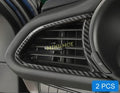 For Mazda CX-30 CX30 DM 2020-2026 2Pcs Carbon Fiber Dashboar