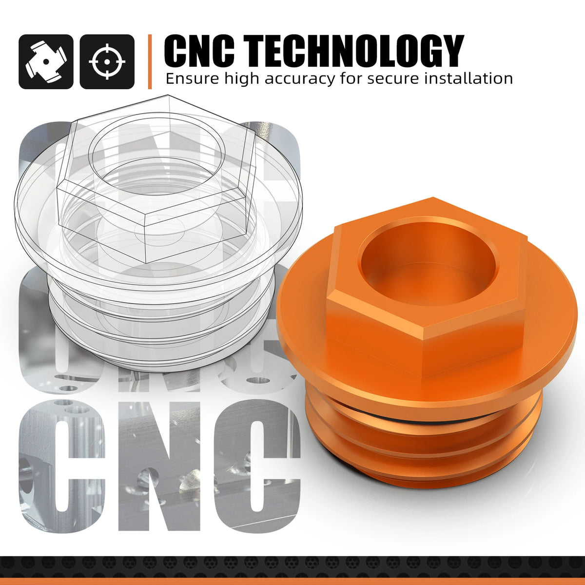 NICECNC Oil Filler Plug Cap For KTM 690 ENDURO R EXC 300 SX-
