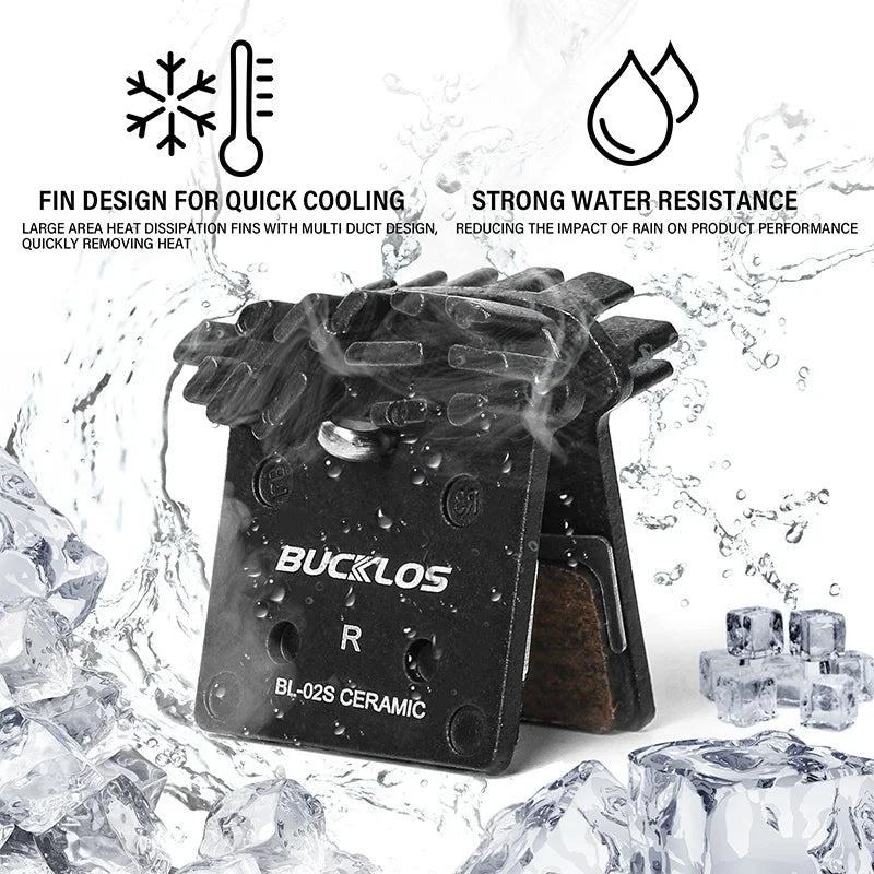 BUCKLOS Mountain Bike Disc Brake Pads for Shimano J04C J05A 