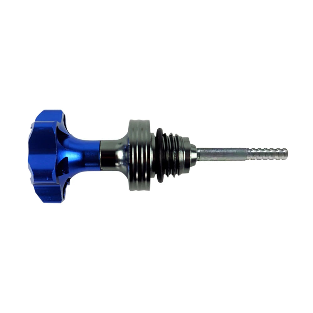 1pcs Aluminum Motorcycle Engine Oil Dipstick Filler Cap Plug Crankcase Oil Level Gauge For Scooter Universal Parts Accessories