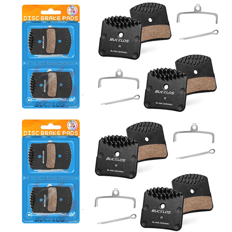 BUCKLOS Bicycle Ceramic Disc Brake Pads MTB Hydraulic Brake Pad for Shimano H03A D03S Bike Disc Brake Pads for M640 M820 M8120