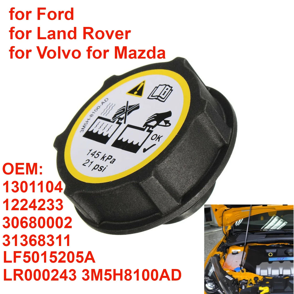 3M5H-8100-AD Car Radiator Expansion Water Tank Cap 1301104 f