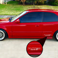 Sport Racing I-VTEC SOHC 2 PACK Car Decals Side Door Vinyl G