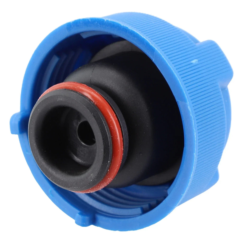 Car Radiator Expansion Water Tank Cap Cover Blue Accessories