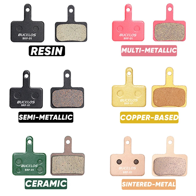 25 Pairs BUCKLOS Disc Brake Pads for SHIMANO B01S B05S Ceram