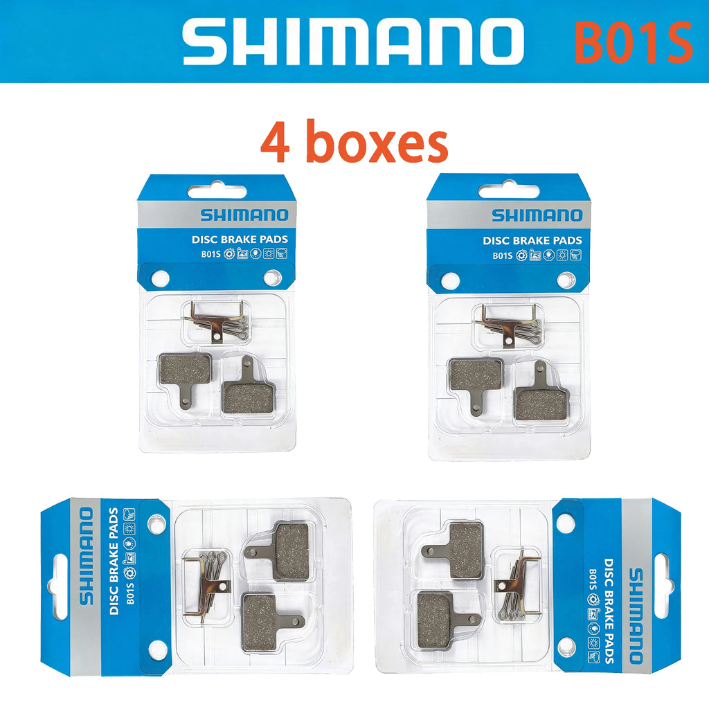 Shimano B01S Resin Brake Pads for Deore M395 M475 M525 M486 M446 T675 MTB Disc Brake Cycling Replacement Accessories