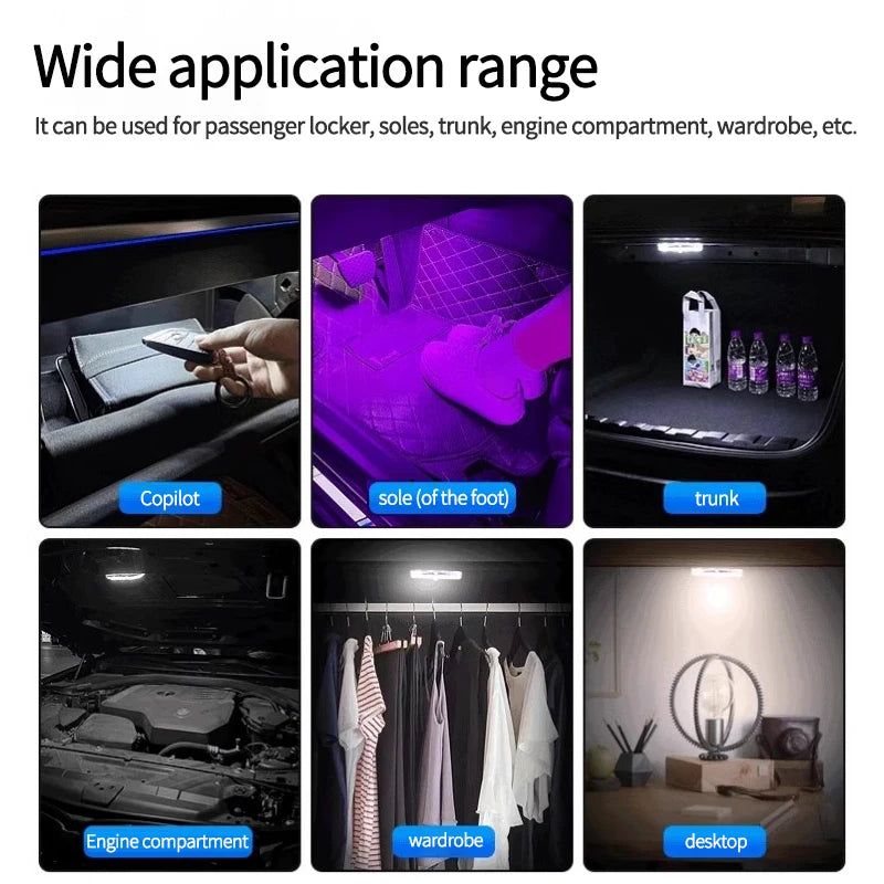 Motion Sensor Led Light 650mAH USB Rechargeable Automatic In