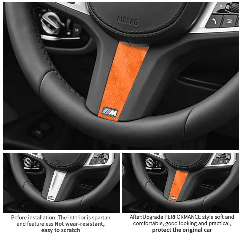 For New BMW Series Fit for G Chassis Made of Alcantara Steer
