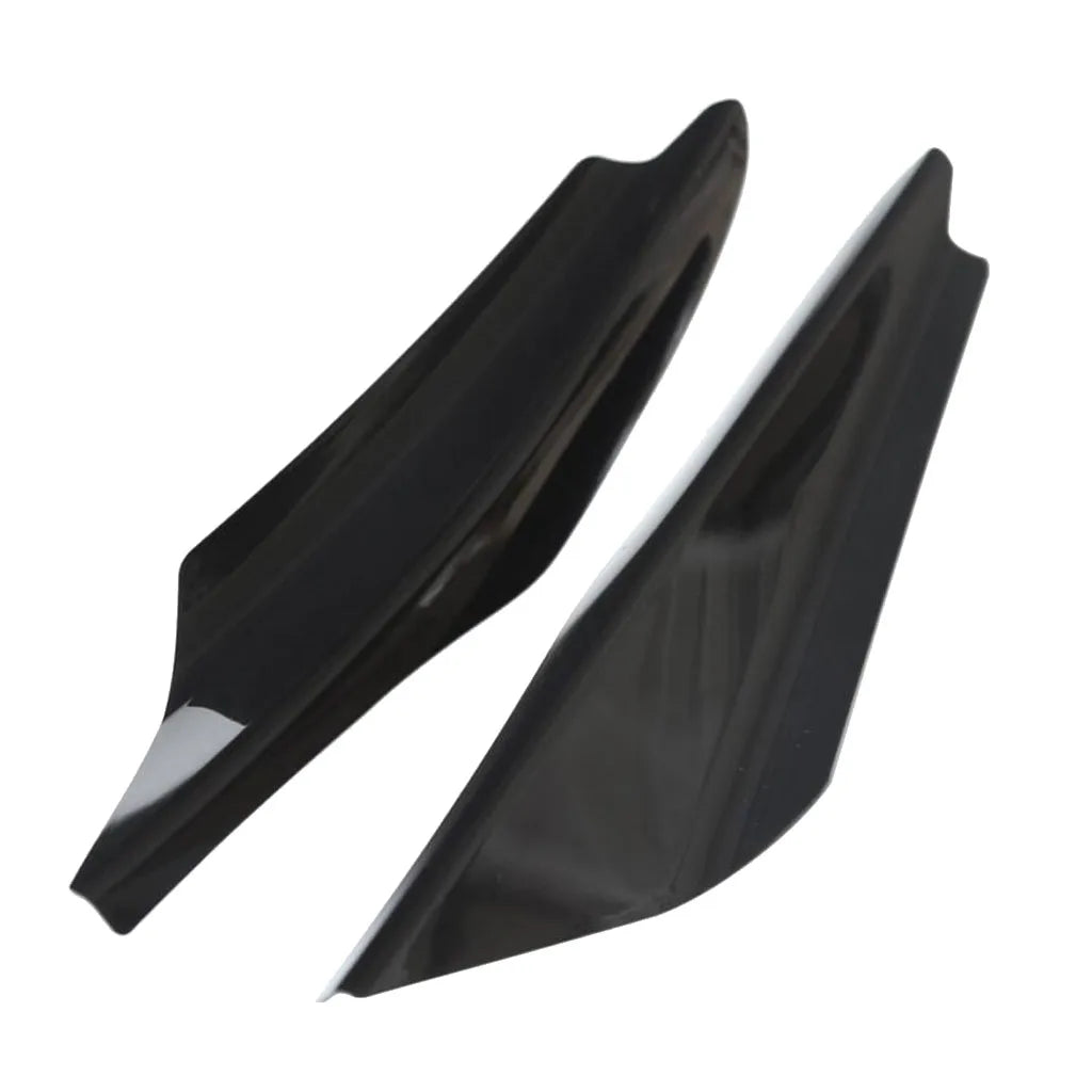 4Pcs Universal Car Front Bumpers Spoilers Set scratch strip 