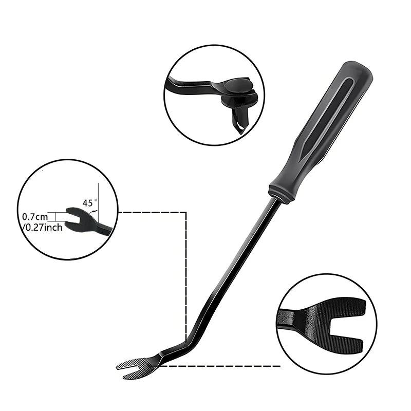 4 Options Car Universal Trim Removal Tool Kit Applicable DVD