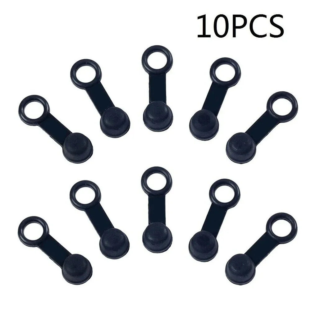 10Pcs Universal Motorcycle Dust Cap Brake Bleed Nipple Cover