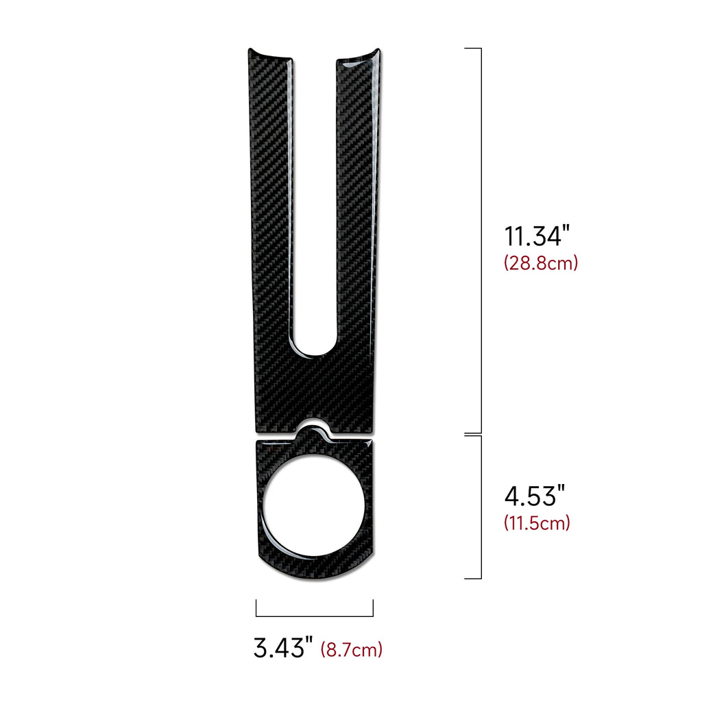 For SEAT Cordoba Ibiza 6L (2002-2009) Trim Accessories Carbo