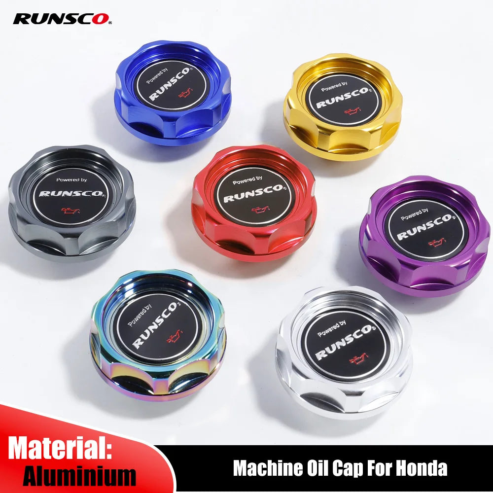 Car Oil Fuel Tank Cap Engine Filler Machine Oil Cover for Ho