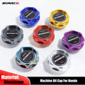 Car Oil Fuel Tank Cap Engine Filler Machine Oil Cover for Ho