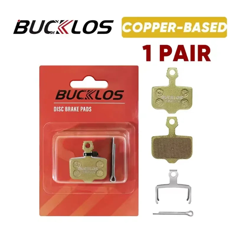 BUCKLOS Bike Disc Brake Pads for SRAM Avid MTB Road Bicycle Hydraulic Brake Pad Durable Wear-resistant Brake Pads Bike Accessory