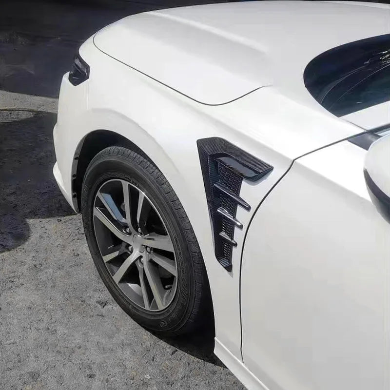 Multipurpose Universal Carbon Fiber Black Car Decorative Cel