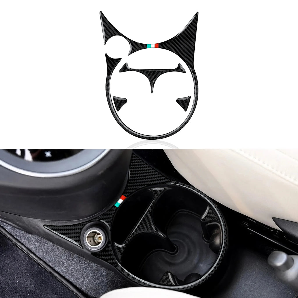 Car Center Console Gear Shift Panel Trim Accessories For Fiat Abarth 500 500C 500e 595C 695 C Carbon Fiber Interior Sticker.