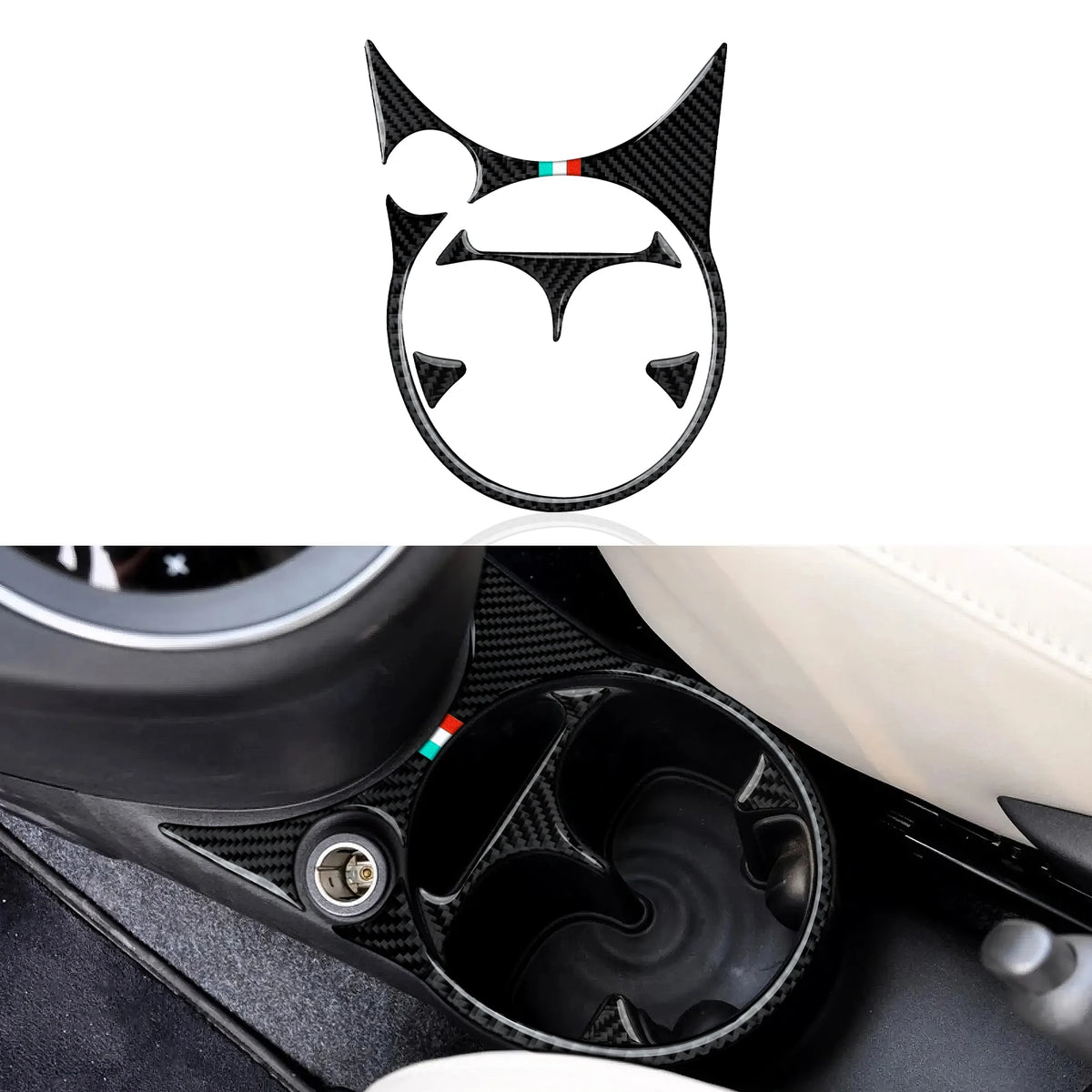 Car Center Console Gear Shift Panel Trim Accessories For Fiat Abarth 500 500C 500e 595C 695 C Carbon Fiber Interior Sticker.