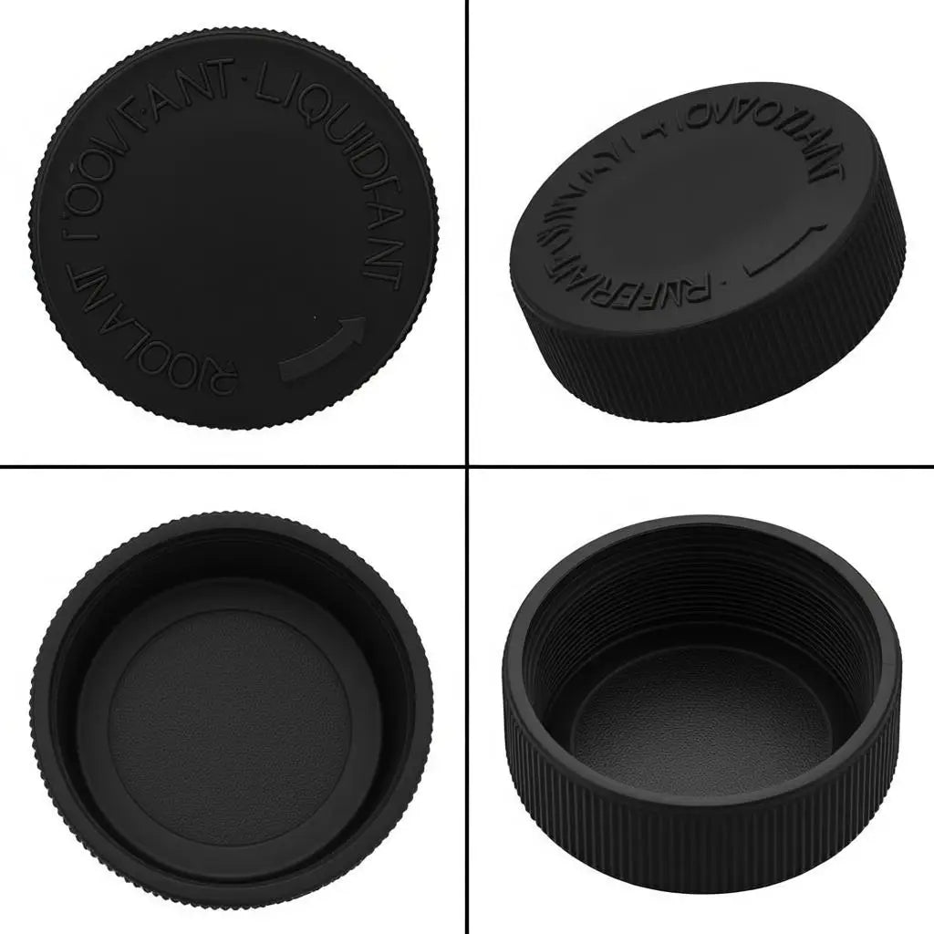 Car Radiator Coolant Reservoir Overflow Tank Cap Coolant Ove