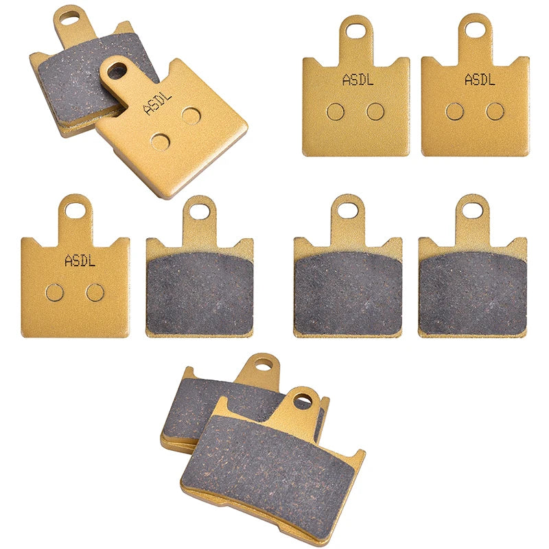 Motorcycle Ceramic Fiber Front Rear Brake Pads for KAWASAKI GTR ZZR 1400 GTR1400 ZZR1400 ZX1400 ZG1400 ABS Performance Sport