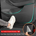Car Door Anti-Kick Pad For Tesla Model YL 6-Seater Leather S