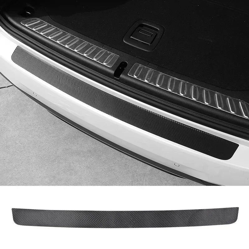 Universal Trunk Rear Guard Plate Sticker Car Rear Bumper Tri