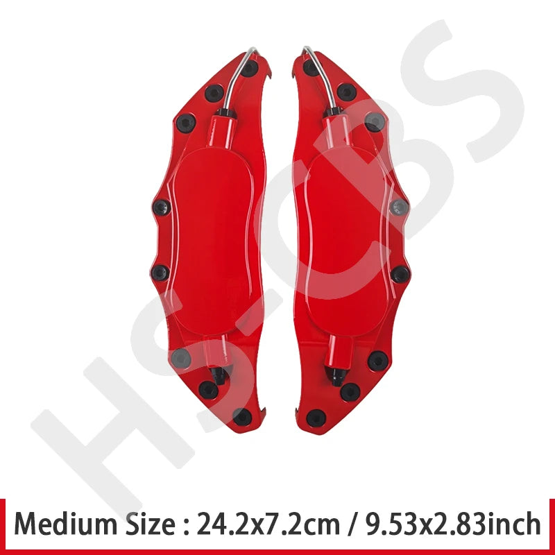 3D Metal Car Brake Caliper Cover Brake Disc Protective Shell For Dodge Charger SRT Dart Durango Caravan Challenger Car Styling
