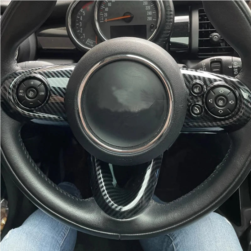 3pcs ABS Carbon Fiber For BMW MINI Cooper F54 F55 F56 F57 F6