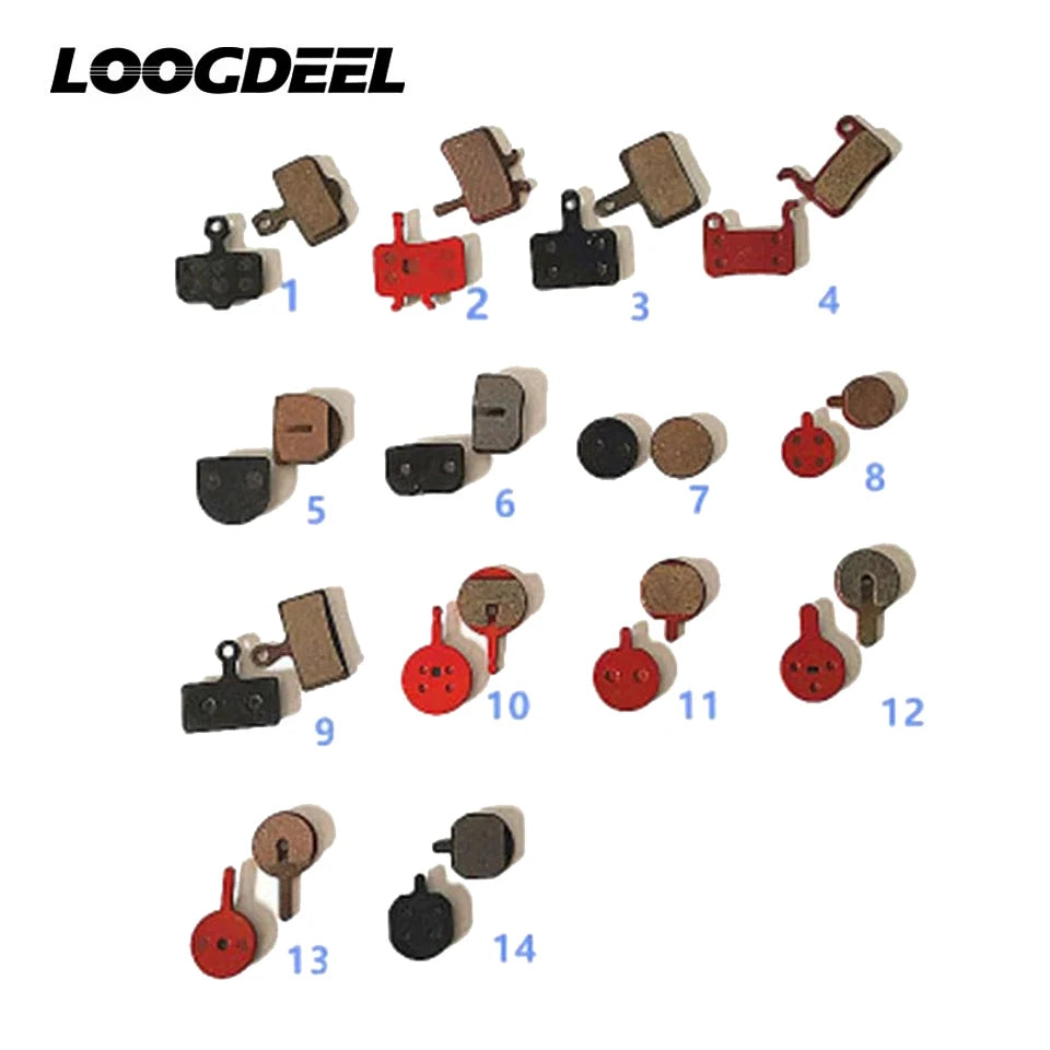 Bike Bicycle Ceramic Brake Disc Pads Replacement Compatible 