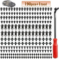 Car Fixing Clip 6 Size Fastener Car Plastic Clip Kit Body Bu