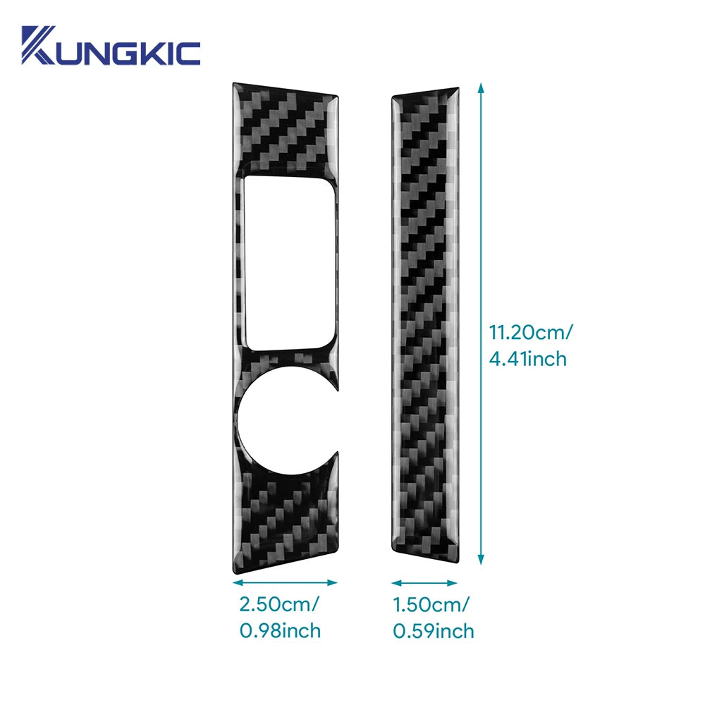 Real Soft Carbon Fiber Sticker For Seat Leon MK3 2017 2018 2