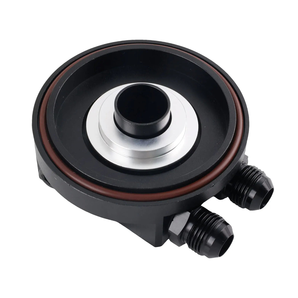 Engine Oil Filter Cap With Oil Cooler Fittings for BMW M50 S