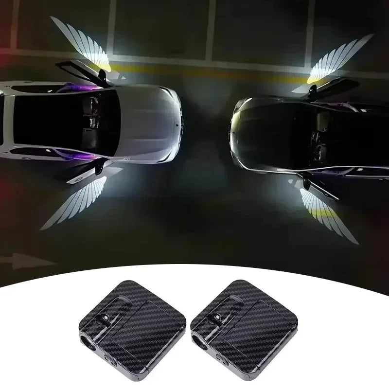 Angel Wings Welcome Light Automotive Supplies Car Atmosphere Door Lighting Floor Light Door Projector