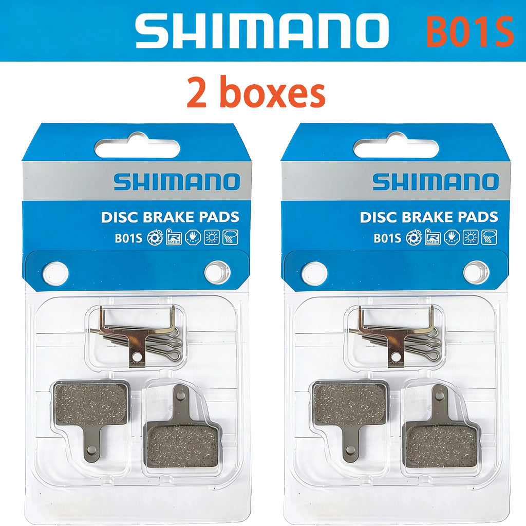 Shimano B01S Resin Brake Pads for Deore M395 M475 M525 M486 M446 T675 MTB Disc Brake Cycling Replacement Accessories