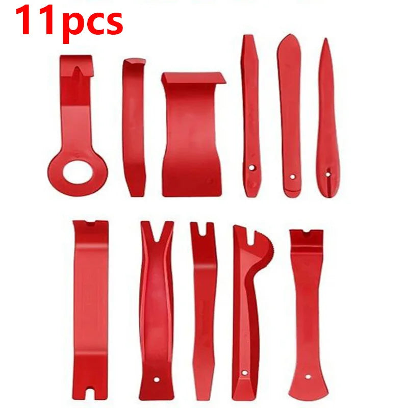 Car Trim Interior Plastic Disassembly Tools Kit Car Clip Pliers Fastener Remover Pry Tool Set Trim Removal have Tool Storage Bag