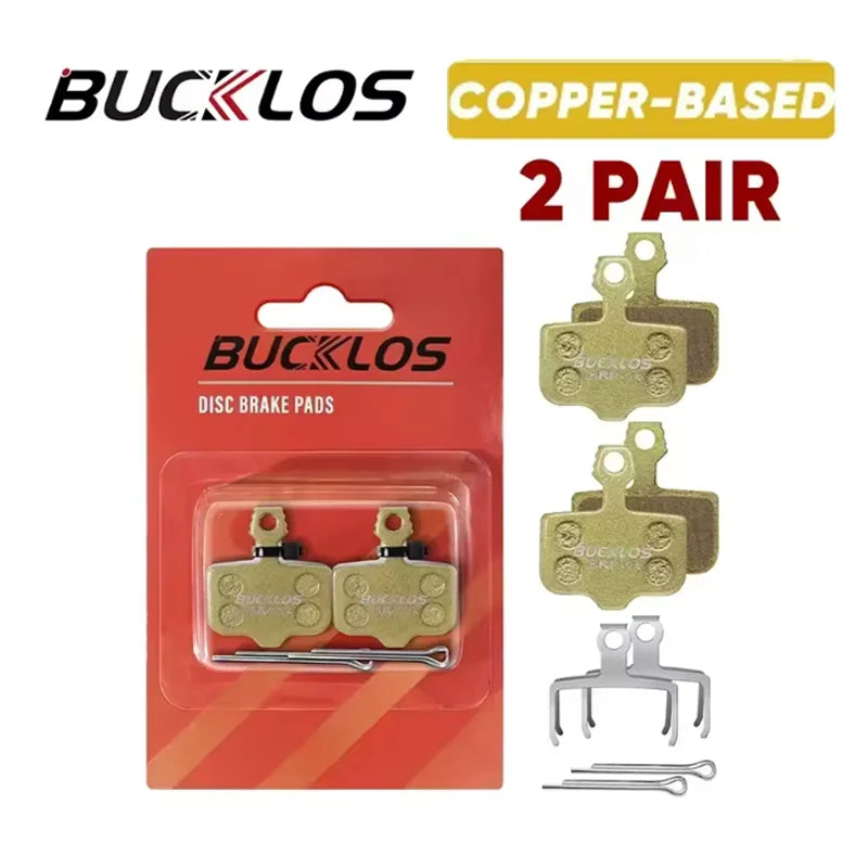 BUCKLOS Bike Disc Brake Pads for SRAM Avid MTB Road Bicycle Hydraulic Brake Pad Durable Wear-resistant Brake Pads Bike Accessory
