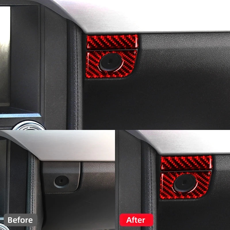 For Ford Mustang GT 2015-2021 Car Accessories Carbon Fiber I