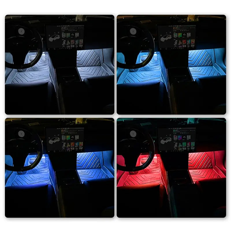 Car Neon Light Foot Light LED Interior Decoration Backlight 