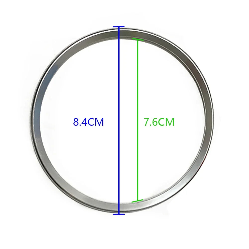 Car Steering Wheel Center Ring Decor Trim Cover for Audi A4 S4 B9 RS4 A3 S3 8Y Q2 A5 F5 TT A1 S12017 2018 2019 2020 Accessories