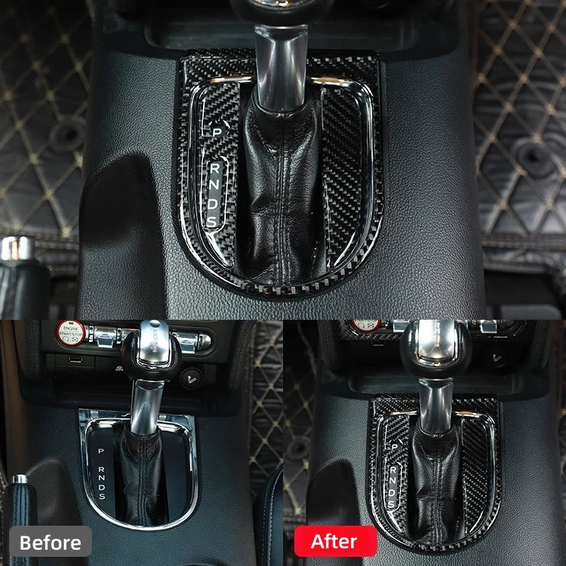 For Ford Mustang GT 2015-2021 Accessories Carbon Fiber Inter