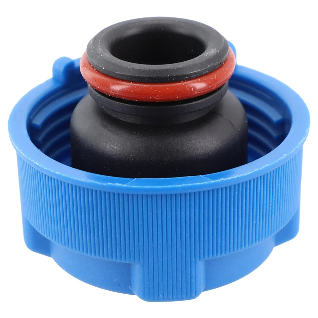 Car Radiator Expansion Water Tank Cap Cover Blue Accessories