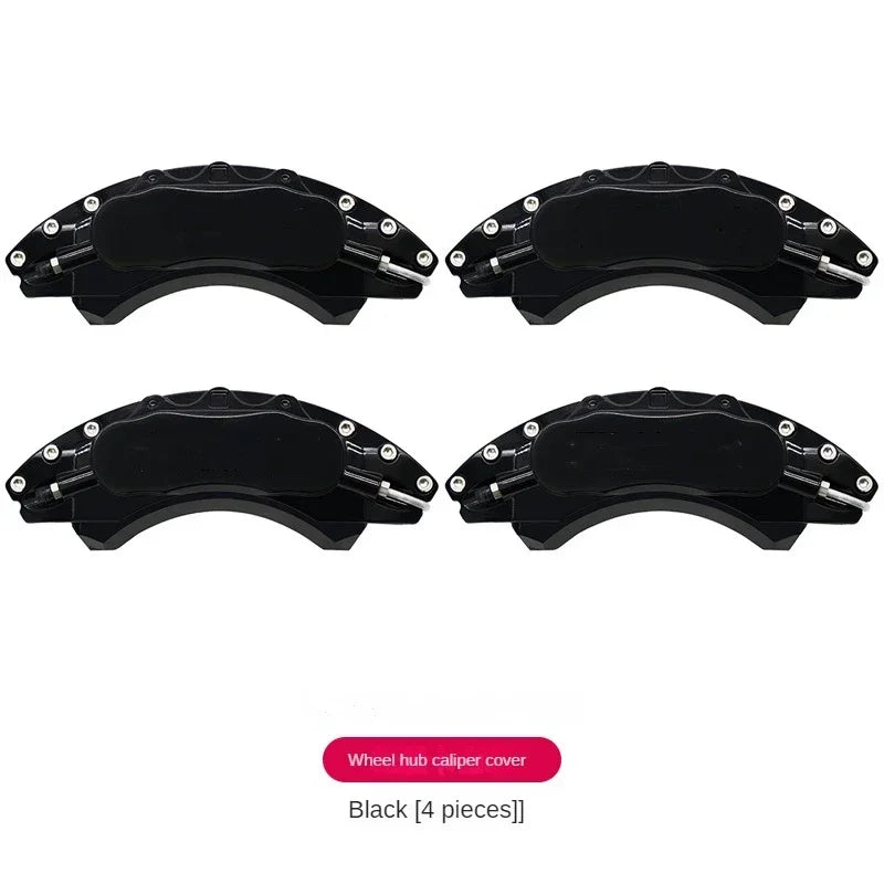For Audi Car Brake Caliper Cover Aluminum Alloy Metal Fit A1 A2 A3 A4 A5 A6 A7 A8 Q1 Q2 Q3 Q4 Q5 Q6 Q7 TT TTS E-tron Allroad