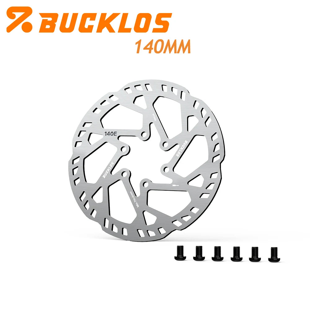 BUCKLOS 2.3MM E-Bike Brake Disc 220MM Electric Bicycle Rotor 140/160/180/203MM Dirt Bike Disc Brake Rotor For Surron Segway Tala