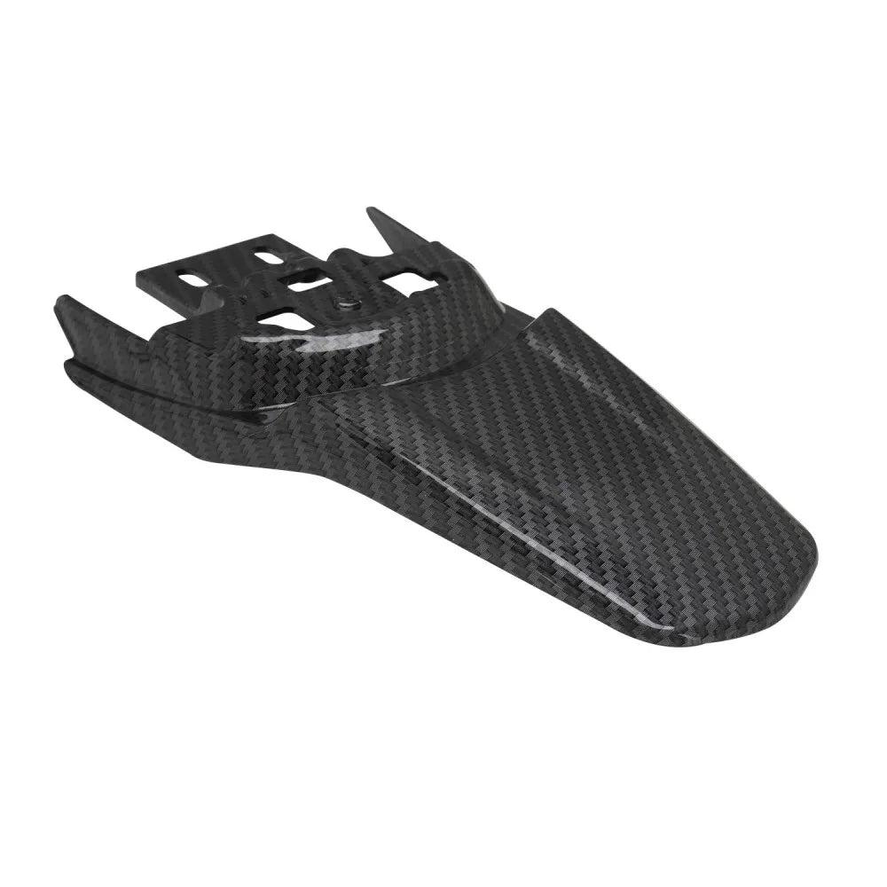 Ebike Rear Mudguards Fender Cover For Lightbee Surron S X Off-Road Electric Dirt Bike Imitation Carbon Fiber Motorcycle