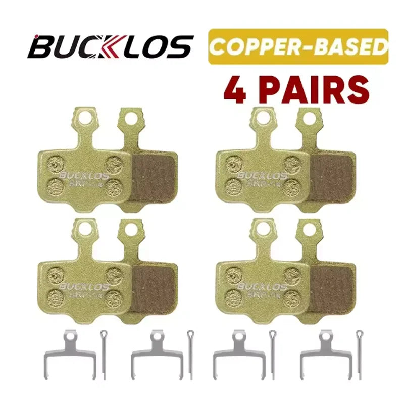 BUCKLOS Bike Disc Brake Pads for SRAM Avid MTB Road Bicycle Hydraulic Brake Pad Durable Wear-resistant Brake Pads Bike Accessory
