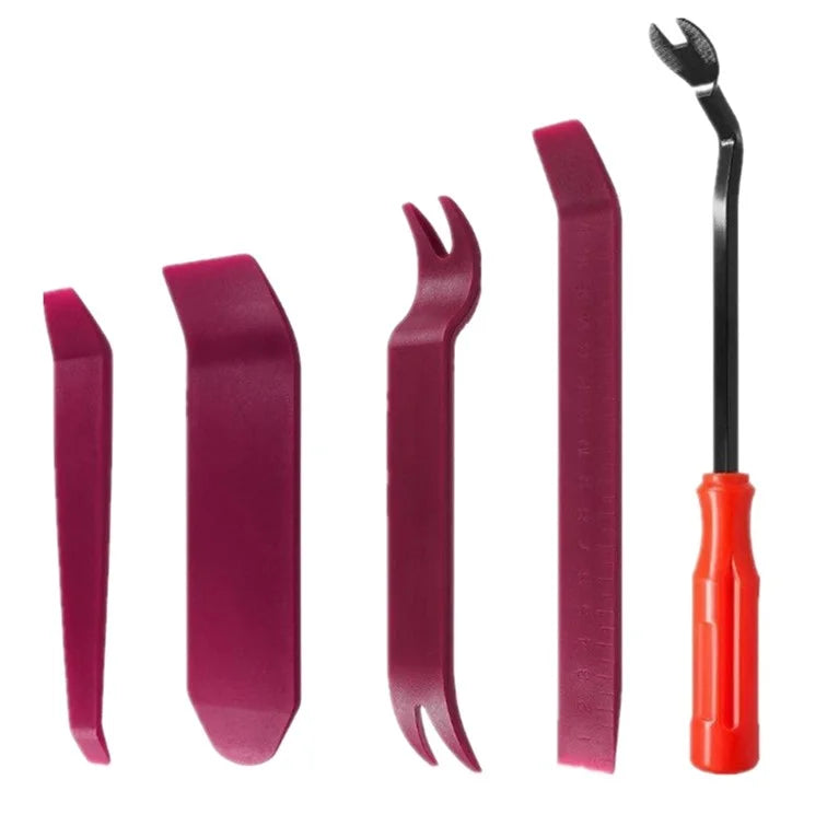 Auto Door Clip Panel Trim Removal Tools Kits Navigation Blades Disassembly Plastic Car Interior Seesaw Conversion Repairing Tool
