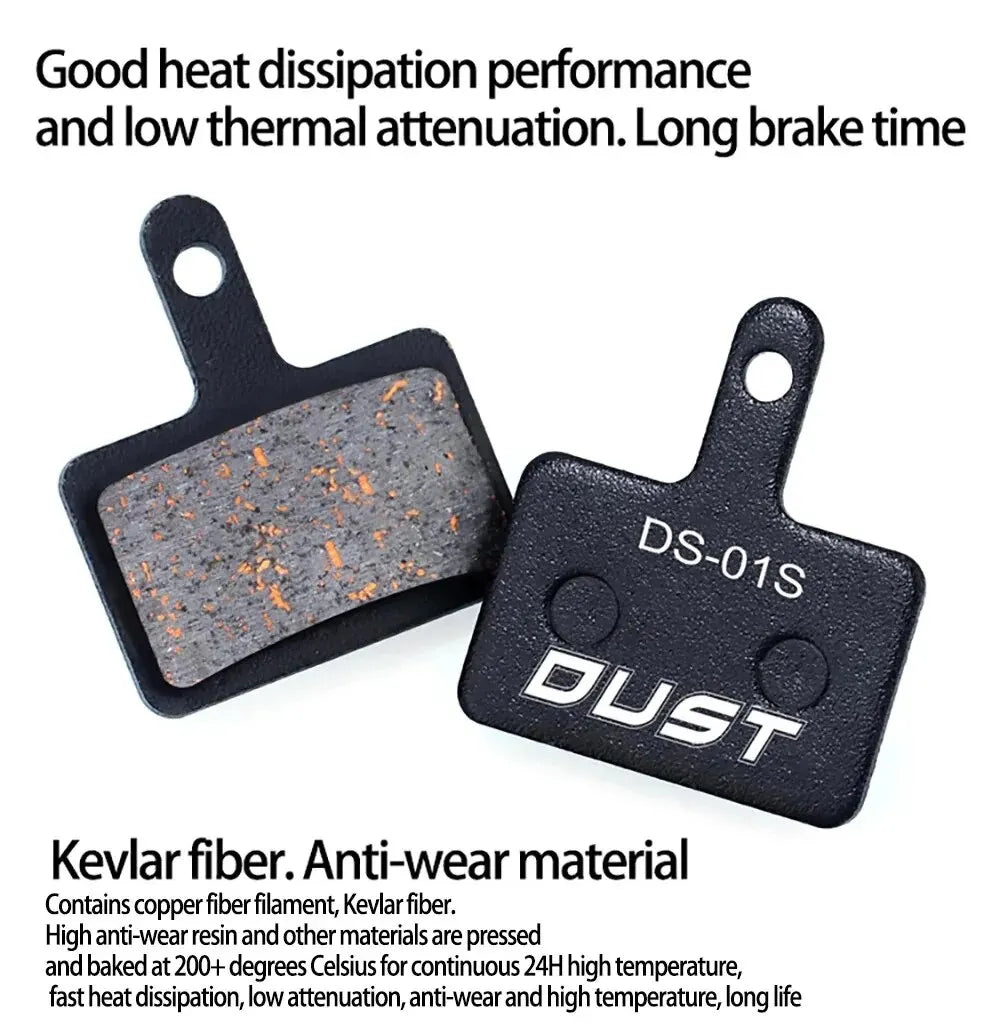 2 Pair (4pcs) MTB Bicycle Hydraulic Disc Ceramics Brake Pads