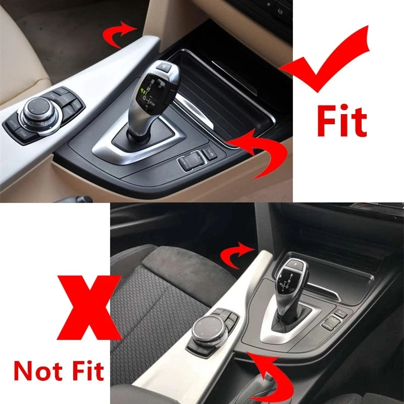 Carbon Fiber Car Co-pilot Panel Decoration Cover Trim Glove 